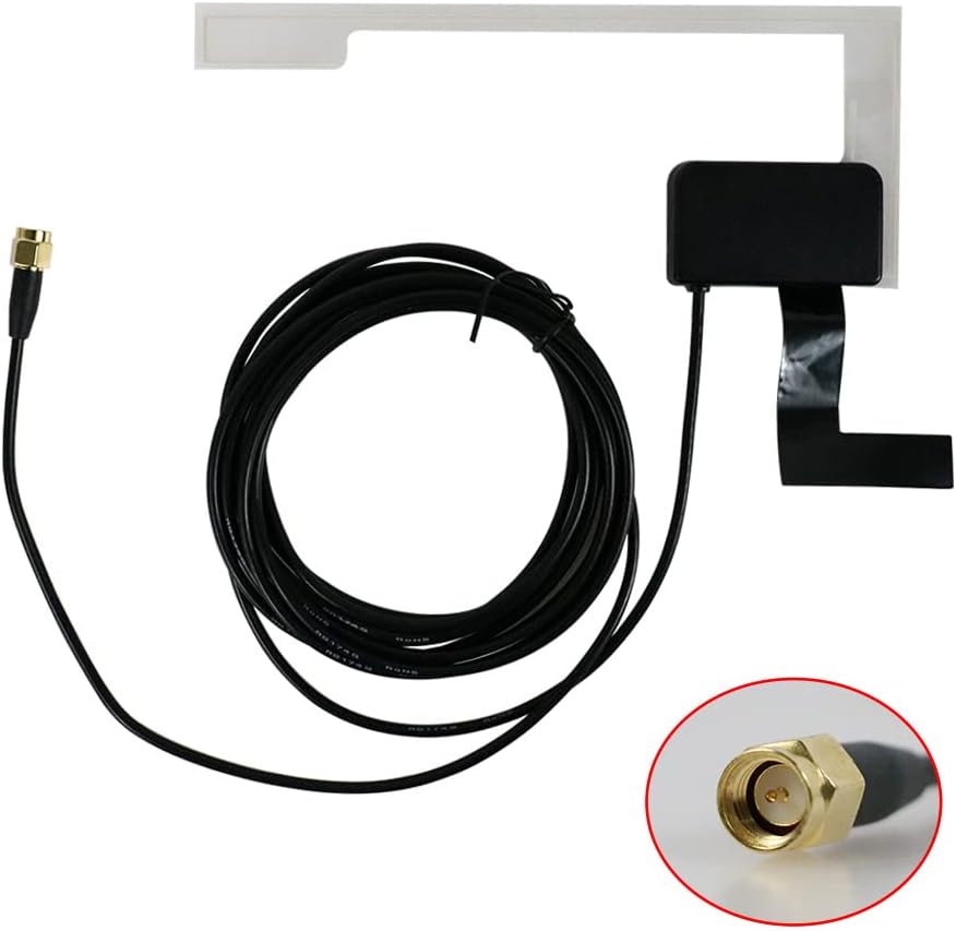 Dab/Dab Adapter + USB Auto, Dongle Dab im Auto, Digitalradio Dab USB-Stick 2.0 Dab mit DAB-Antenne f