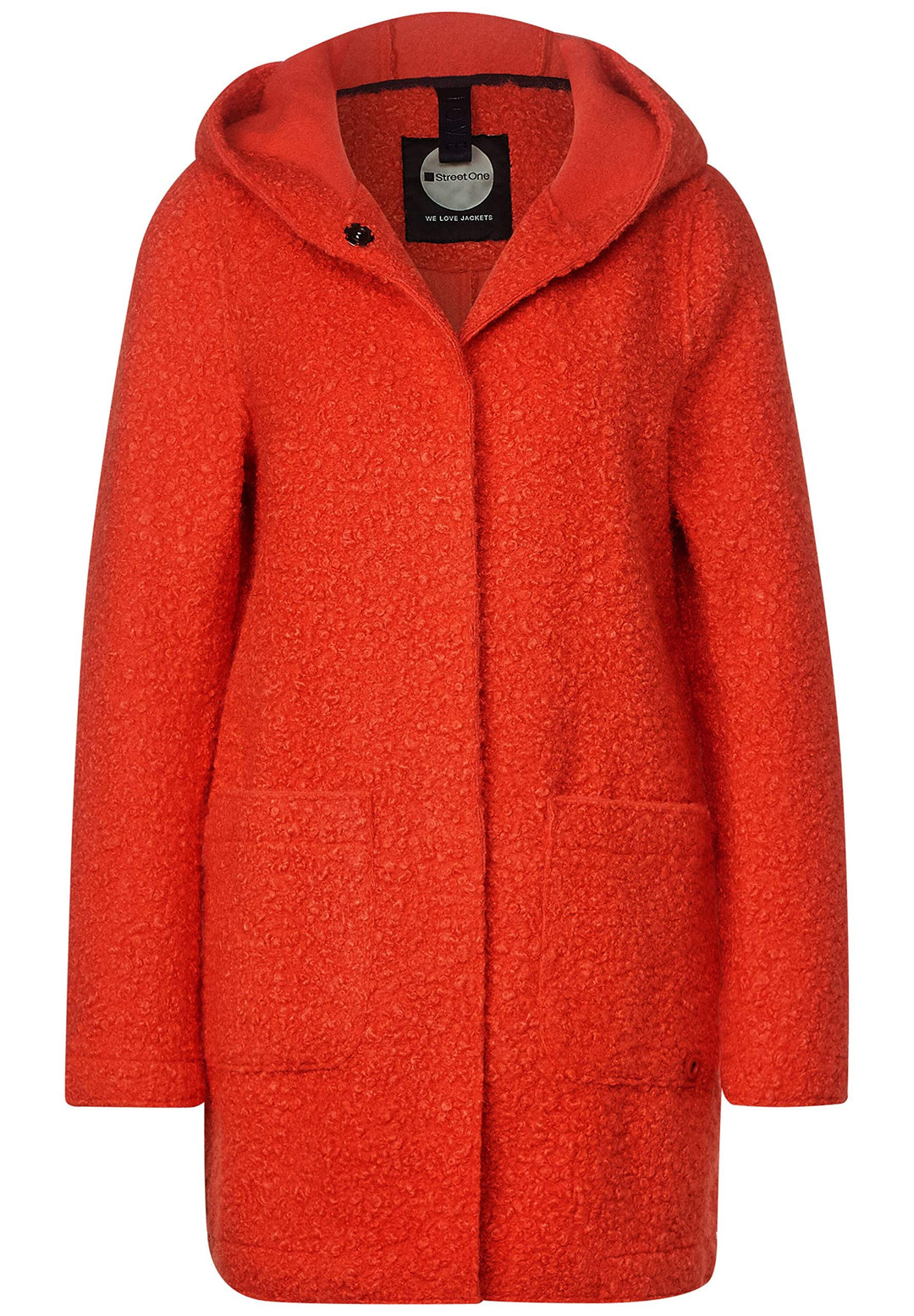 STREET ONE Damen Mantel 38 Power Red, 38 Power Red
