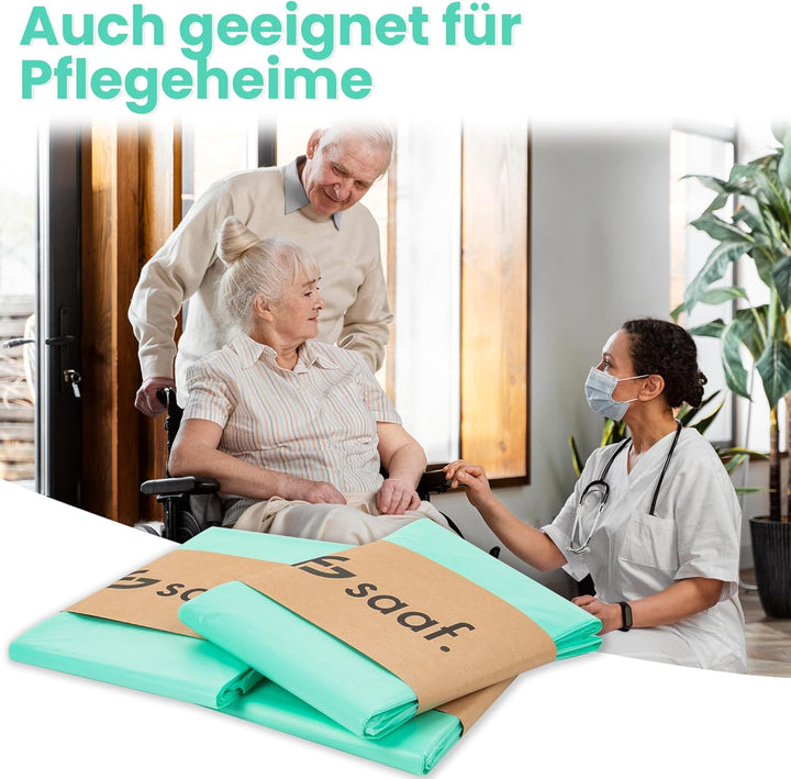 Saaf Windeleimer Nachfüllpack – kompatibel mit Korbell 15/16 Liter und Litter Champ – 6 Stück – Parf
