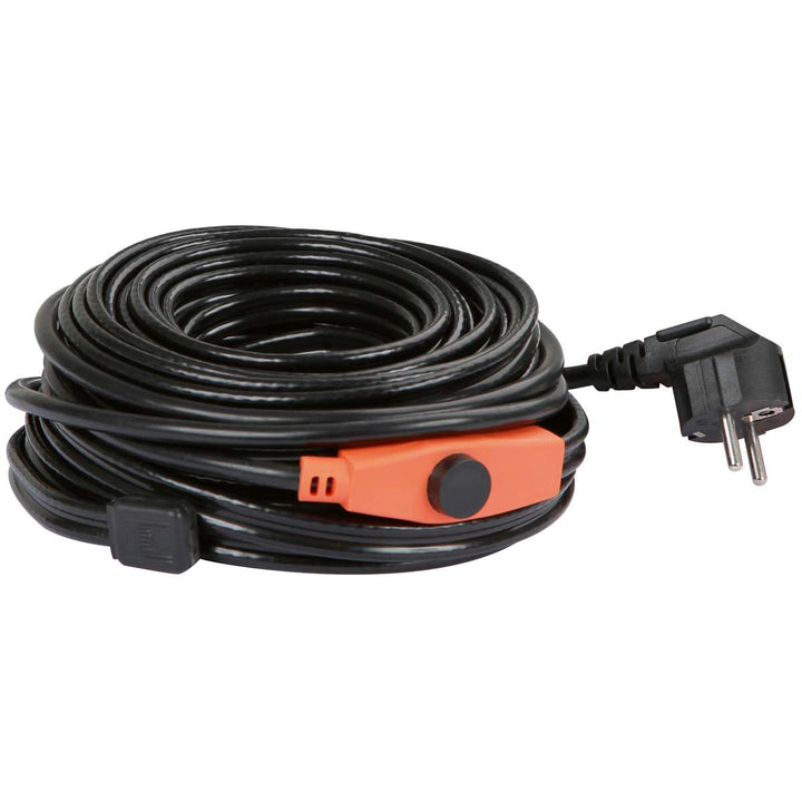 KERBL Frostschutz-Heizleitung mit Thermostat (Länge 24 m, frostfreie Wasserleitung bis -45° C, für T