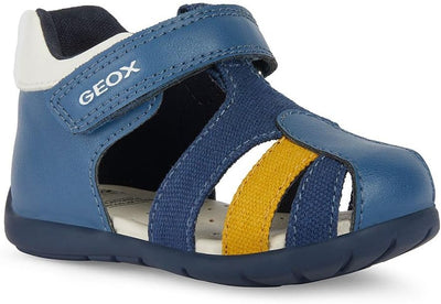 Geox Baby-Jungen B Elthan Boy C Erste Schritte 18 EU Avio Yellow, 18 EU Avio Yellow