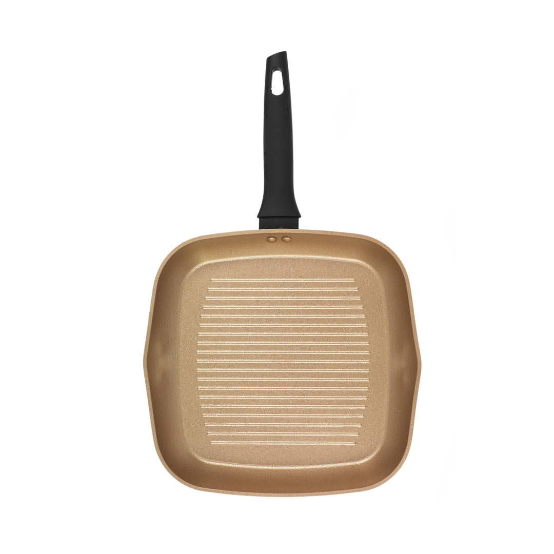 Russell Hobbs RH01674BEU7 Grillpfanne 28cm, opulente Pfanne mit siebenmal robusterer Antihaftbeschic