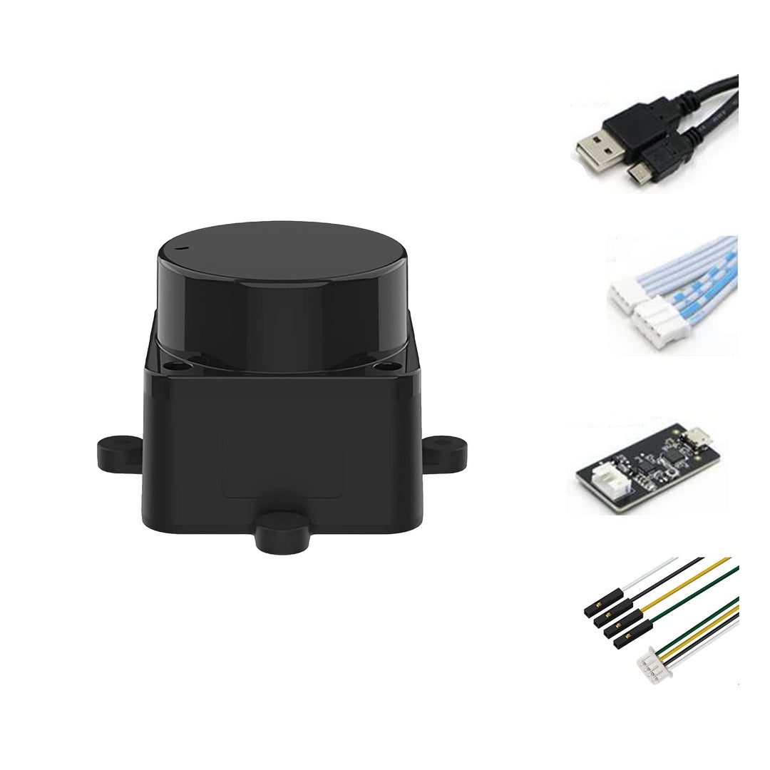youyeetoo FHL-LD19 Lidar Sensor - 12Meter (39ft) 360° Ranging - Walnut Size, 30K lux Resistant - Pro