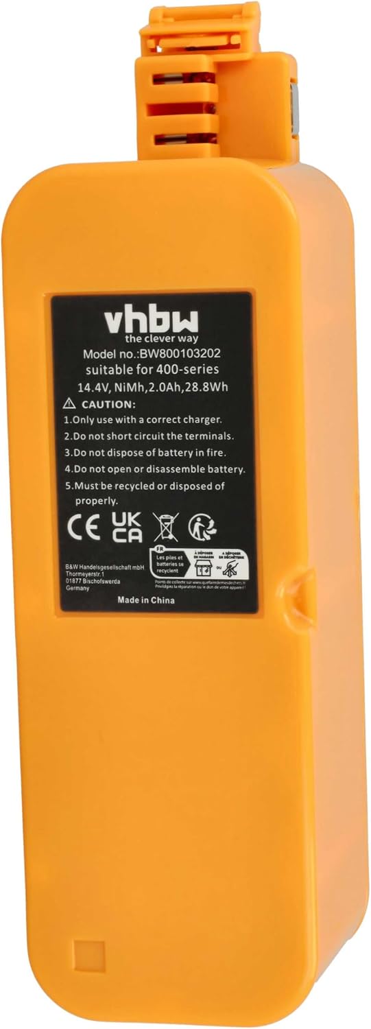 vhbw Akku kompatibel mit Melissa 640255 Roboter Bodensauger Staubsauger Ersatz für APS 4905 Staubsau