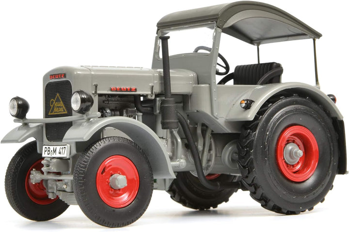Schuco 450782100 Deutz F3 M 417, Traktor, Modellauto, 1:32, grau