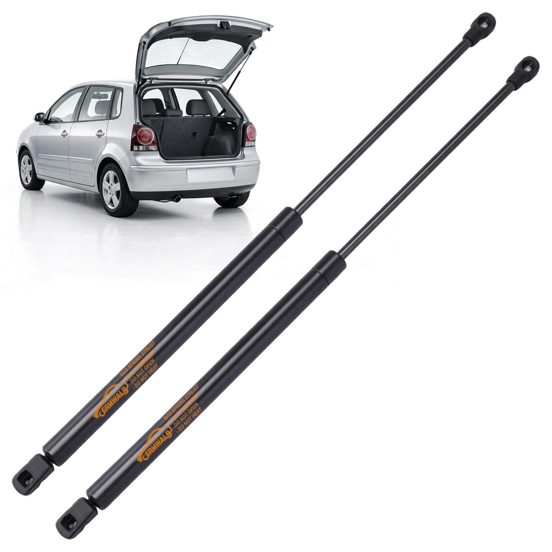 2X Heckklappendämpfer für VW Polo 9N1/9N3 2001-2007 Gasdruckfeder Kofferraum Dämpfer Schwarz Gasdruc