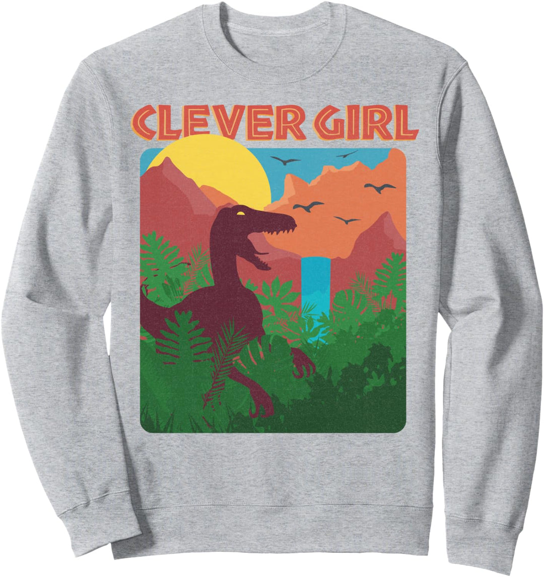 Jurassic Park Clever Girl Poster Sweatshirt