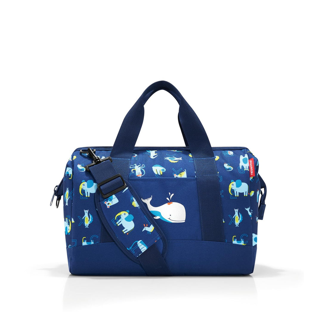 reisenthel Allrounder M Kids Kleine Reisetasche für Kinder Mit Stecklasche für Reisetrolleys, Couleu