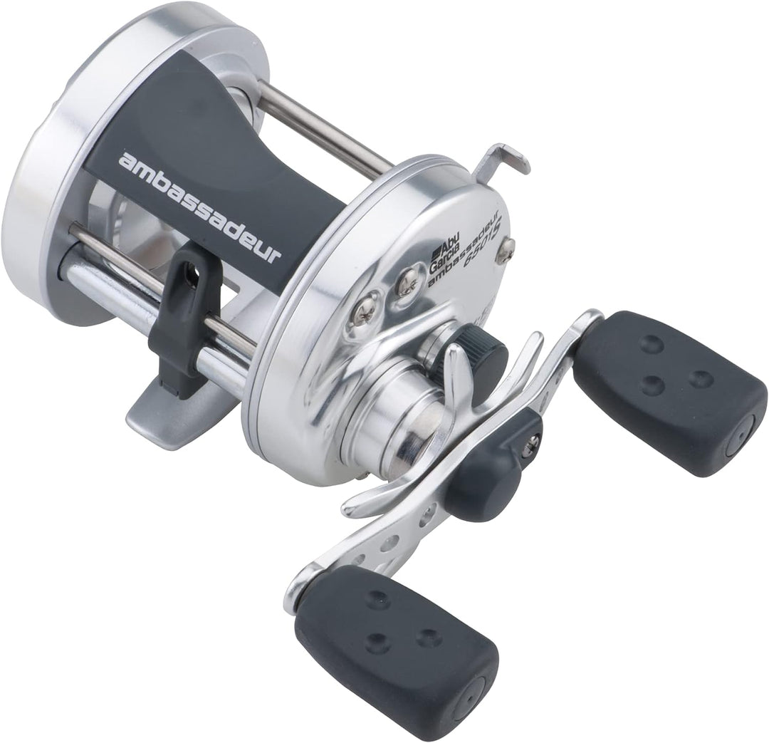 Abu Garcia Ambassadeur S Multirolle - runde Castrolle mit gleichmässigem Schnureinzug 6501, 6501