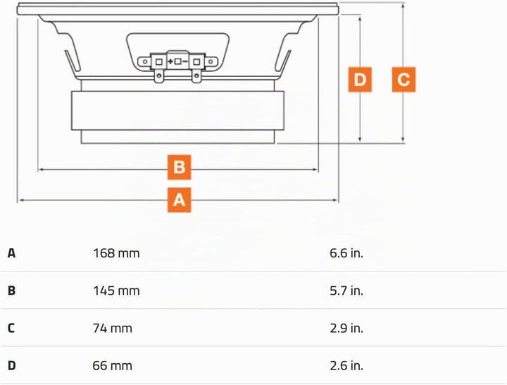Hertz SV 165.1 - 16,5 cm Tief-/Mitteltöner SV165.1 SET SPL MIDRANGE 165mm 4 Ohm 1 Paar