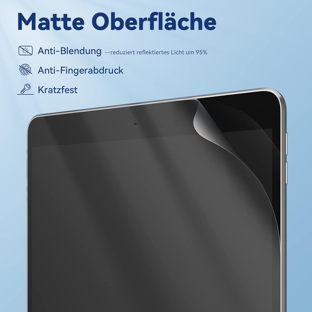 [2 Stück]Like Paper Folie Kompatibel mit iPad Air 3 10,5 Zoll 3. Gen. (2019) & iPad Pro 10,5 (2017),