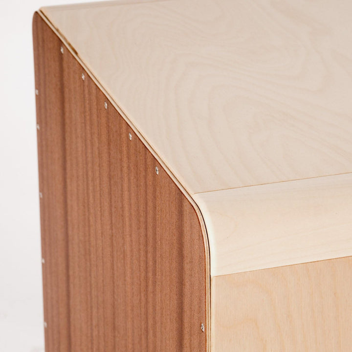 Sela SE 099 Bass Cajon, 15 mm Birkenkorpus, 2 Spielflächen, Sela Snare System, Made in Germany, Natu