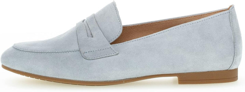 Gabor Damen Slipper, Frauen Halbschuhe 38 EU Blau Aquamarin, 38 EU Blau Aquamarin