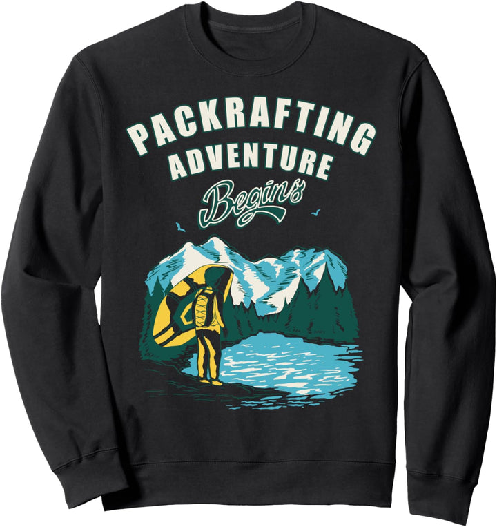 Packraft-Kajak Packraft-rafting Paddel-Rafting Packrafting Sweatshirt