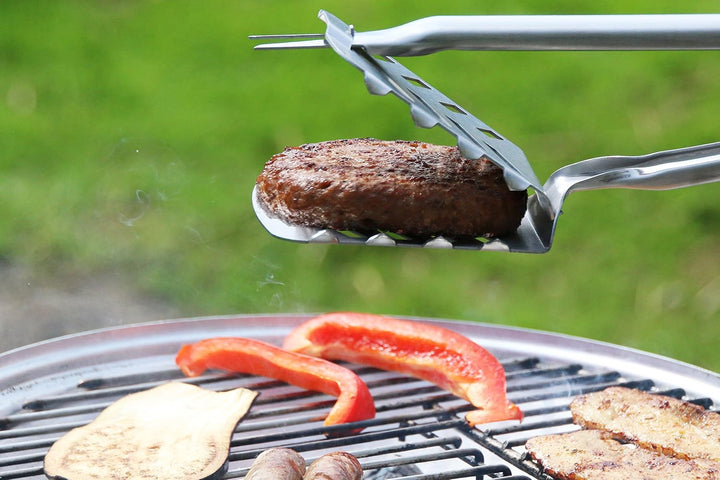 Der Stingray 7 in 1 BBQ Tool - Das beste Grillwender Grillbesteck Grillzange Lang Grillgabel Grillsp