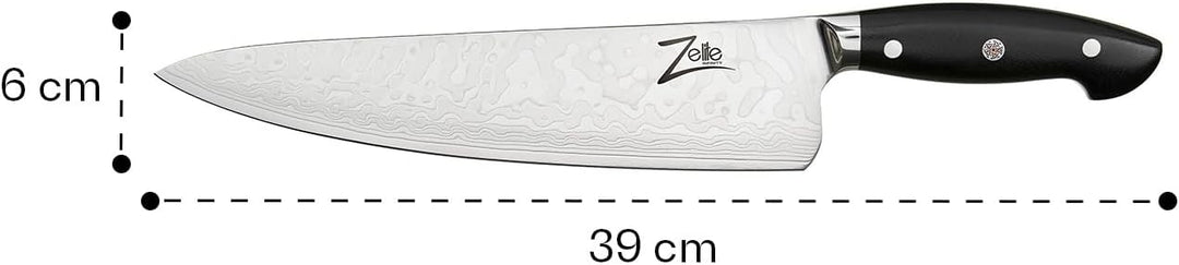 Zelite Infinity Küchenmesser 25cm – Executive-Plus-Serie – 45-lagiges Damastmesser aus Japanischem A