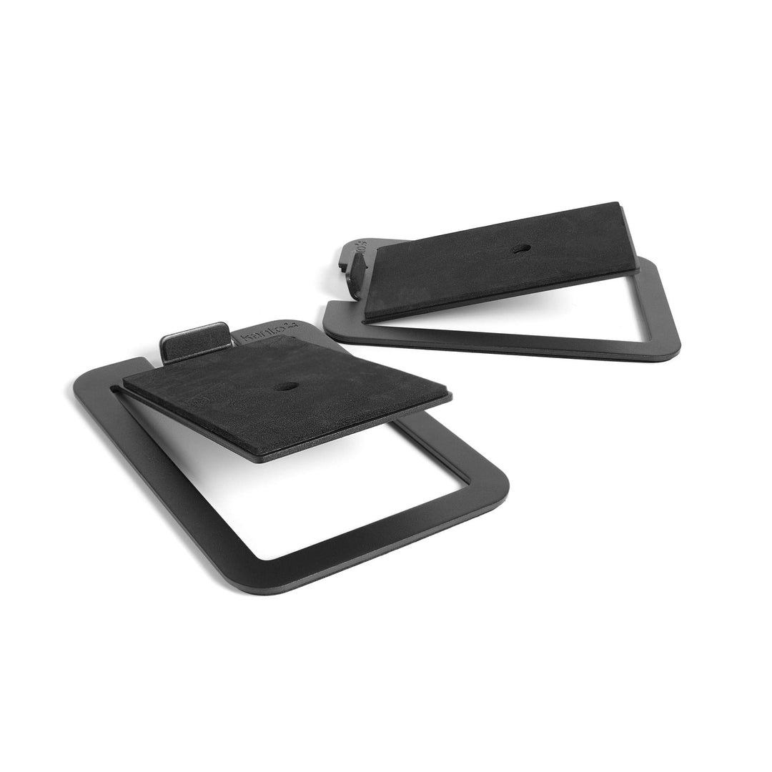 Kanto-S4 Desktop Lautsprecher-Ständer für mittlere Lautsprecher Black, Black