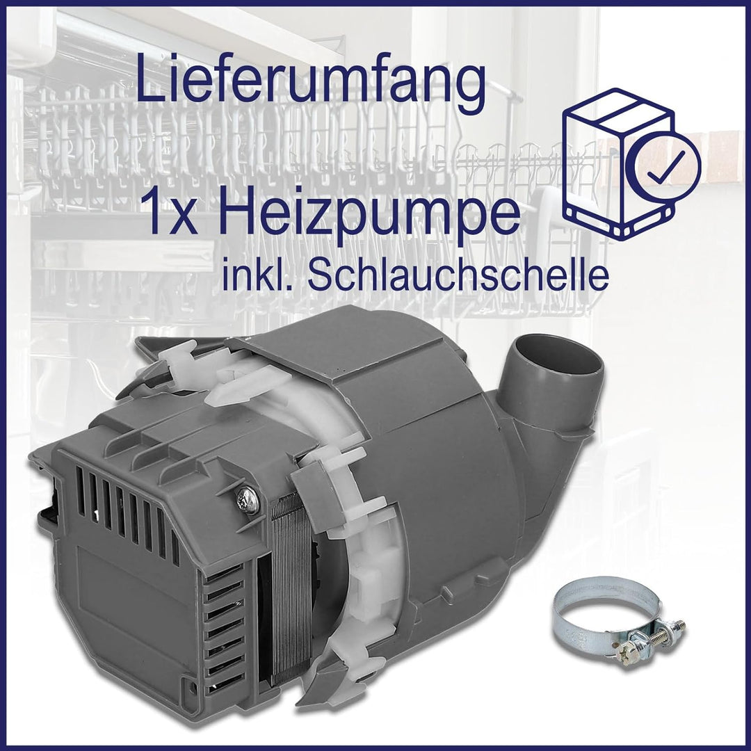 Heizpumpe 1BS3615-6LA 00651956 651956 kompatibel mit Siemens Bosch Neff Gaggenau Küppersbusch Heizun