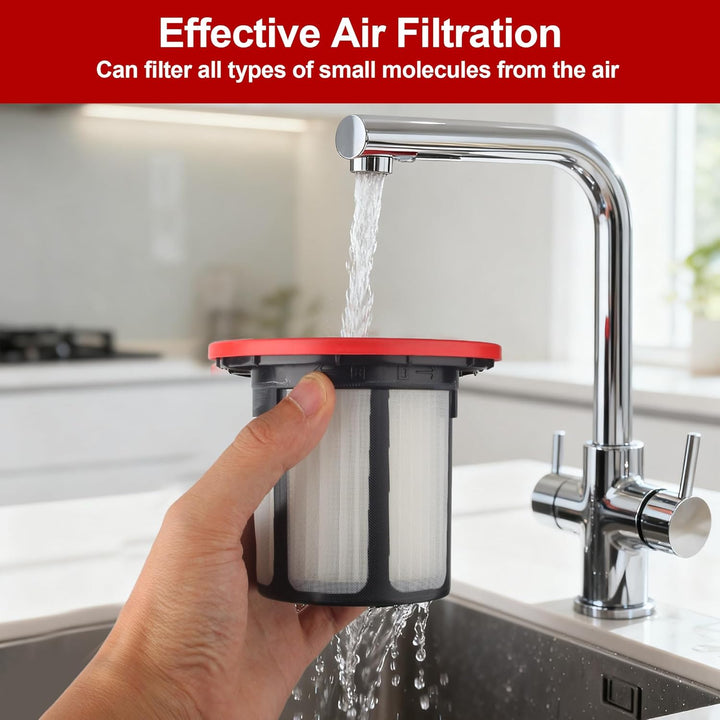 2 Stück Filter für Bosch Unlimited 6 Series mit Filterhalter und Bürste Staubsauger Zubehör Ersatzte