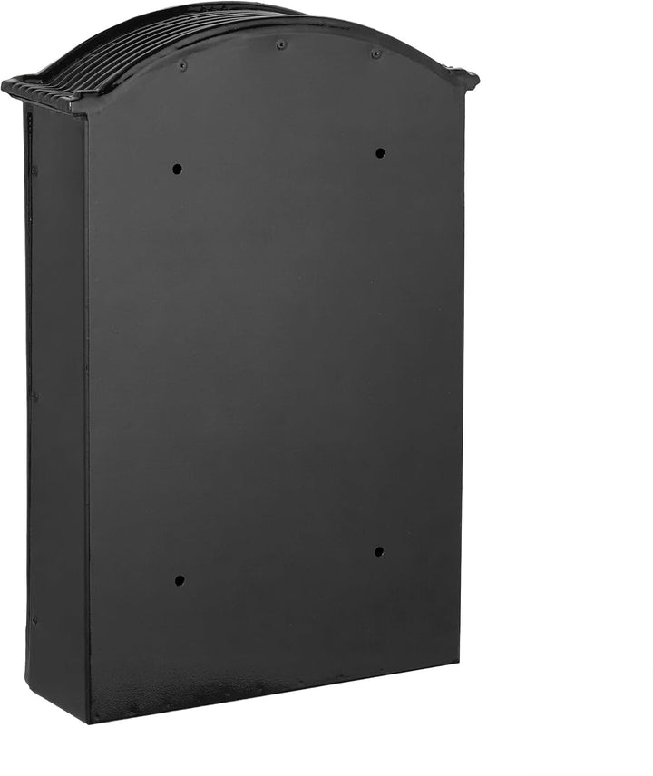 Relaxdays Briefkasten Vintage, verzierter Postkasten, HxBxT: 42 x 28 x 10 cm, A4 Briefschlitz, 2 Sch