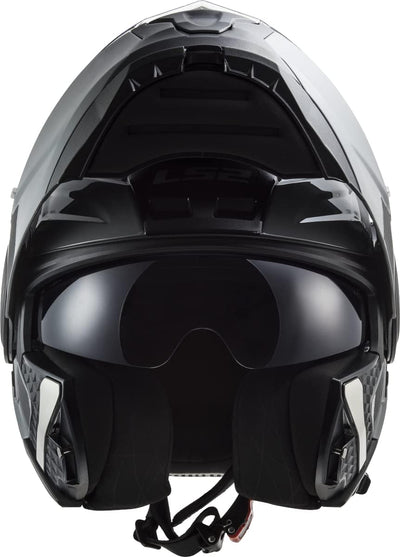 LS2 Motorcycle Helmets - FF902 Scope Modular Flip Front XS grau nardau, XS grau nardau