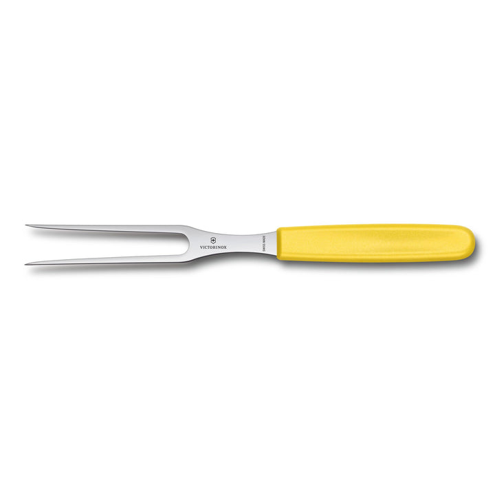 Victorinox, Swiss Classic, Profi Tranchiergabel, Extra Scharfe Klinge, 15 cm, Robuster Kunststoffgri