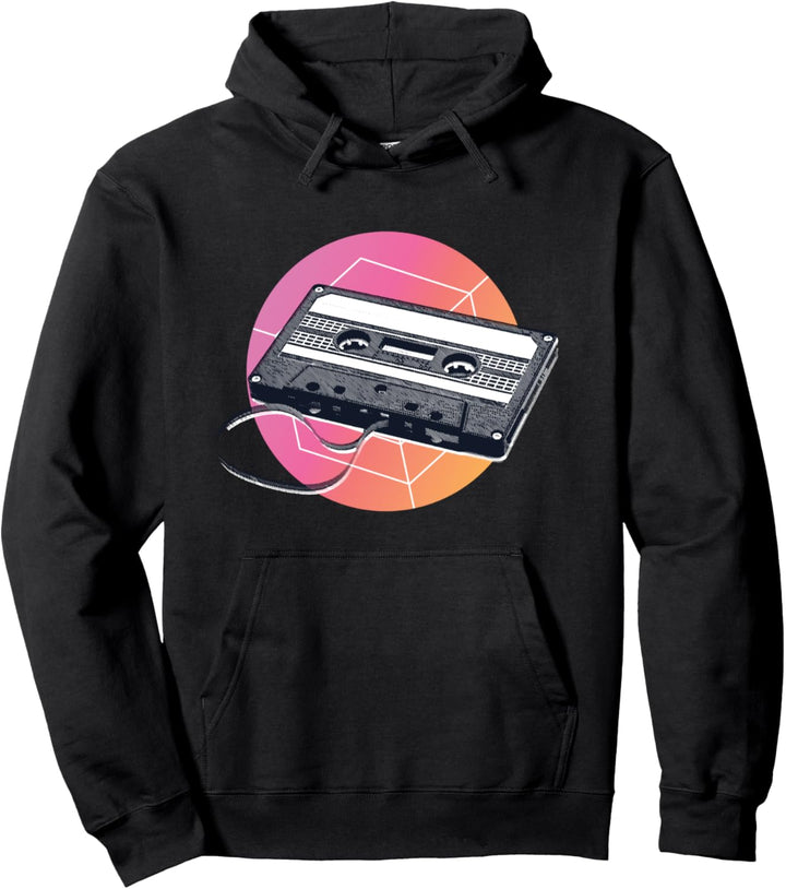 Retro Musik Kassette | Kompaktkassette Tape 80er 90er Motiv Pullover Hoodie