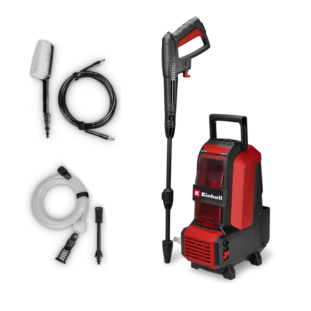 Einhell Akku-Hochdruckreiniger HYPRESSO 36/105 Power X-Change (36 V, 105 bar, 270 L/h, 4 m Hochdruck