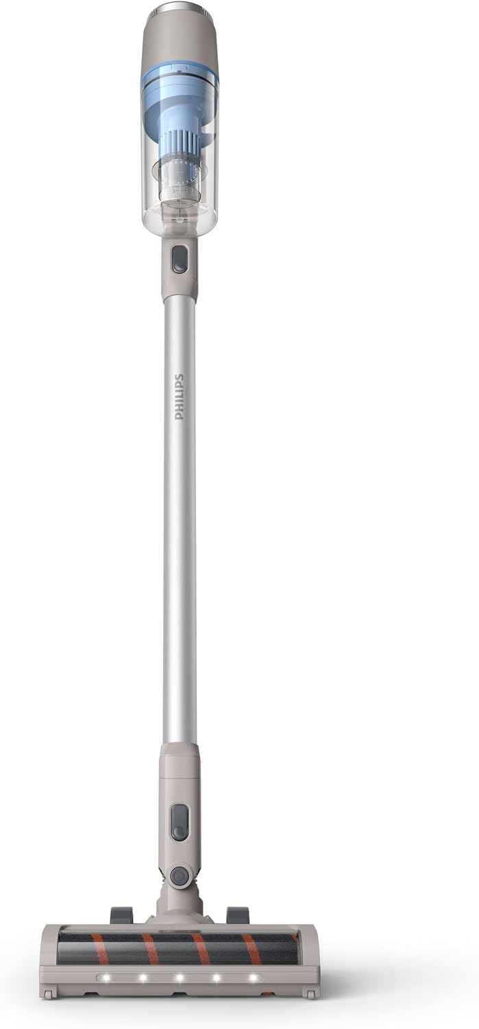 PHILIPS XC2011/01 PowerCyclone 7 - Kabelloser Stielstaubsauger - Bis zu 40 Minuten Akkulaufzeit
