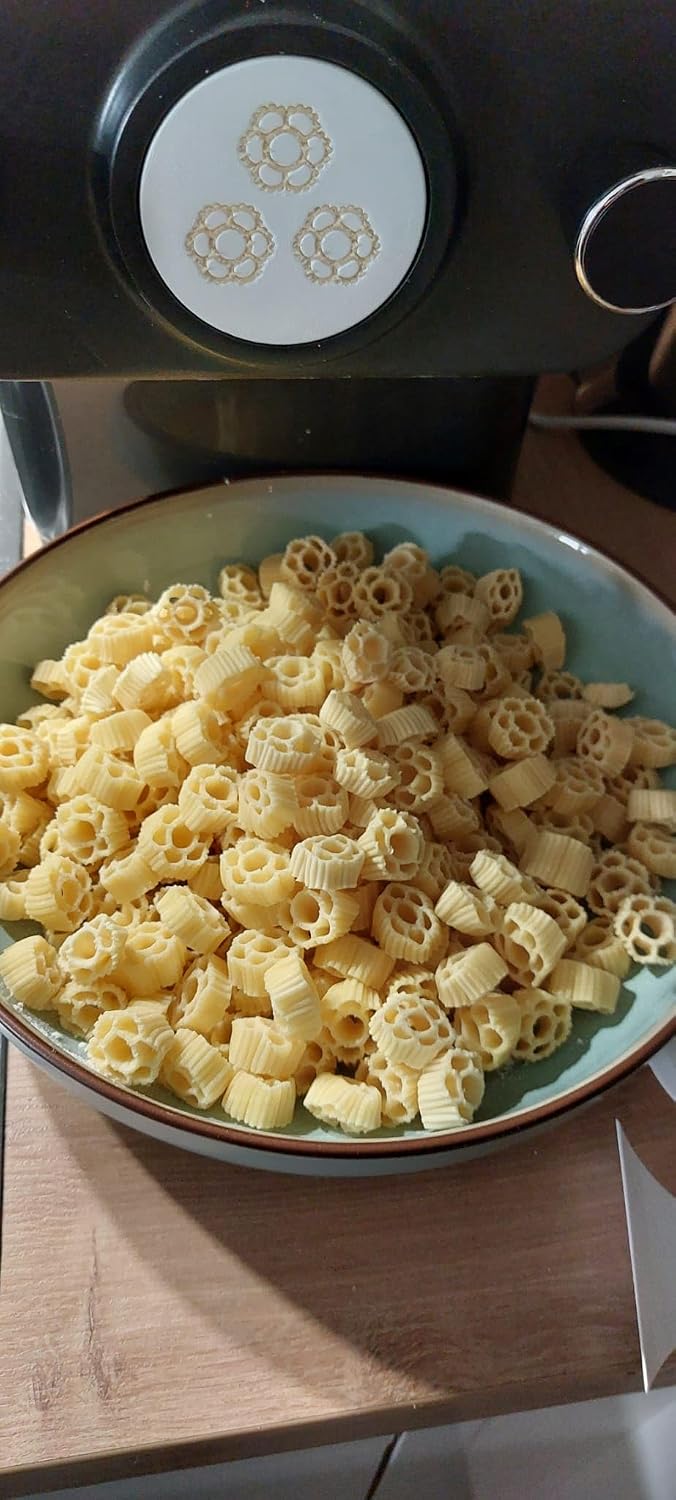MY PASTA - Blumen 3er - Pastamaker Matrizen Pastadisc Avance Matrize für hausgemachte Pasta, Kompati