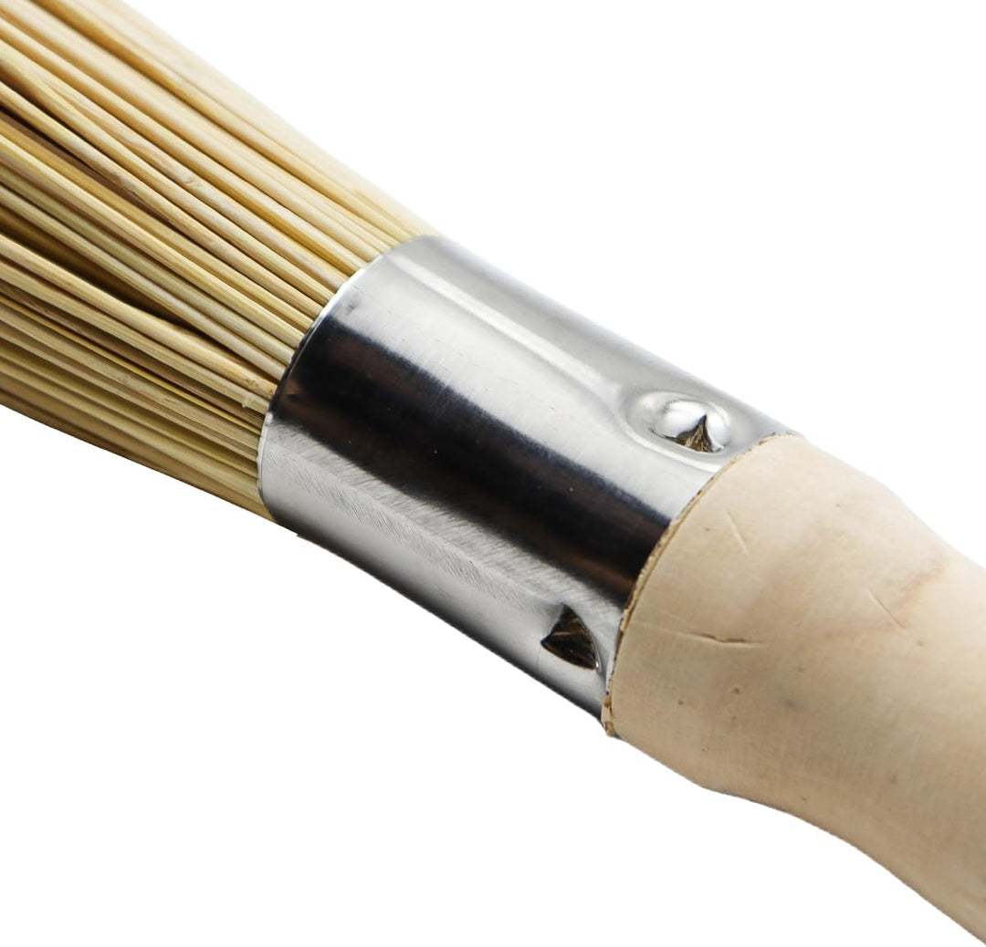 4er Pack Traditionelle Natürliche Bambus Wok Bürsten Küchenreinigungsbürste Zum Reinigen Von Geschir