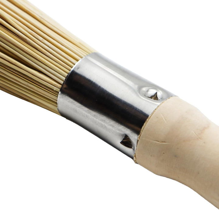 4er Pack Traditionelle Natürliche Bambus Wok Bürsten Küchenreinigungsbürste Zum Reinigen Von Geschir