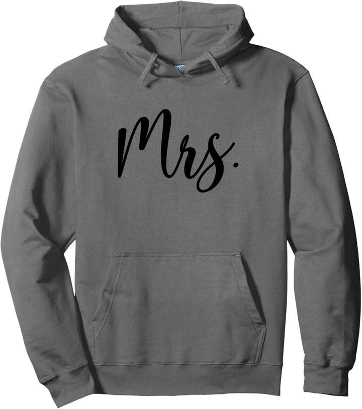 Mrs., Mr. and Mrs. Matching, Ehefrau, Ehemann, Hochzeit Pullover Hoodie