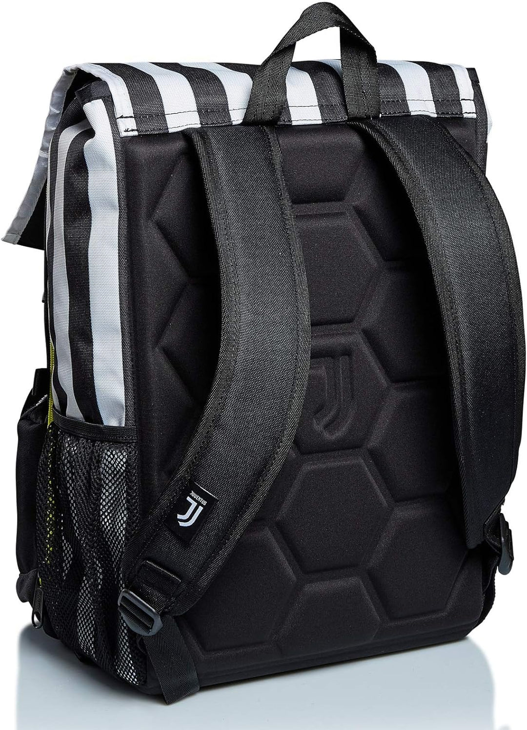 Big Juventus ausziehbarer Rucksack, beste Kombination, schwarz und weiss, Schule und Freizeit, mit p