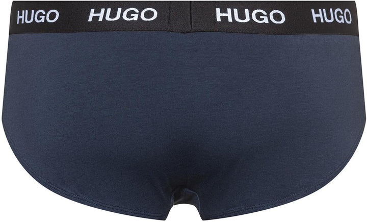 Hugo Herren Hipbrief Tripletpack Slip (3er Pack) XXL Navy410, XXL Navy410