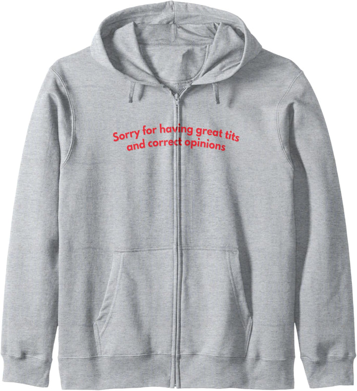 Entschuldigung für die grossartige Tita und die richtigen Meinungen zu Funny Kapuzenjacke