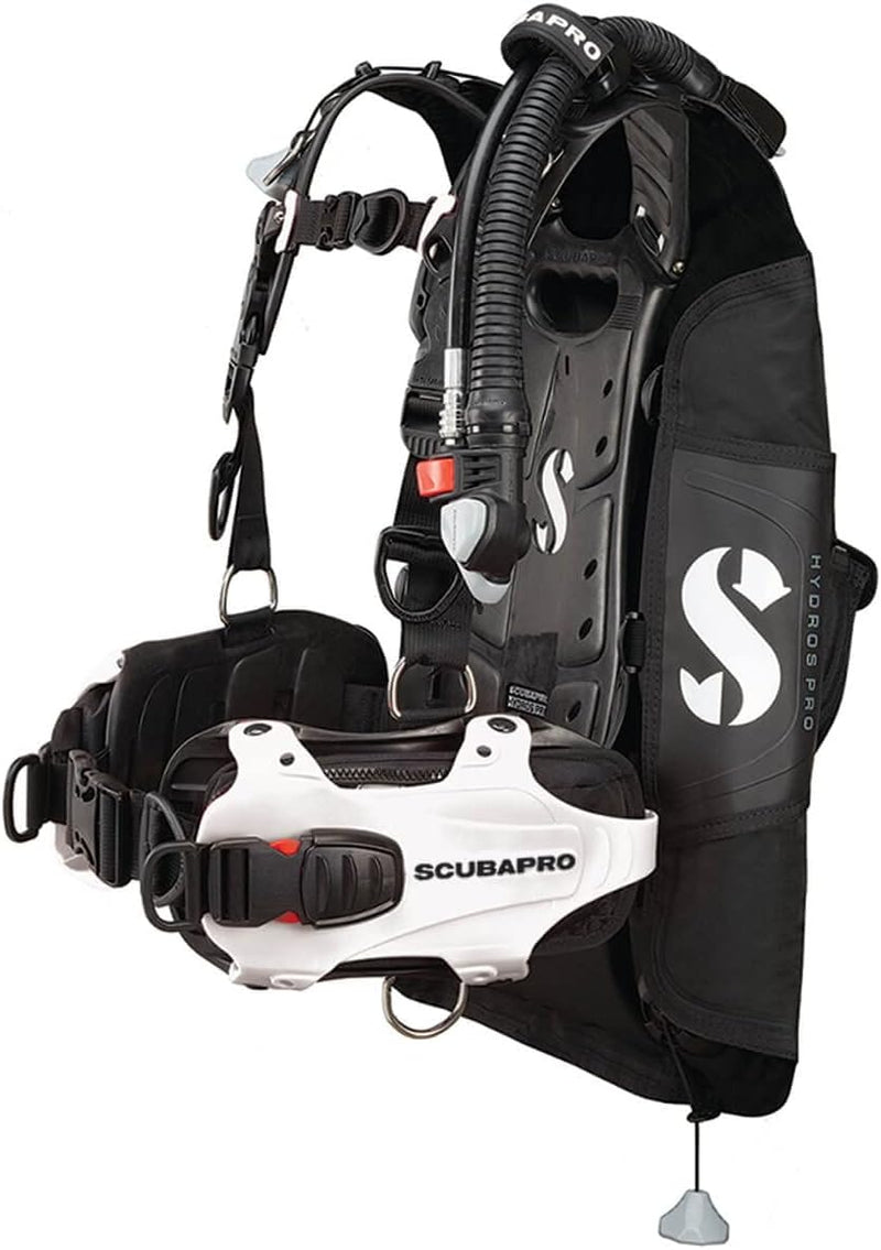 Scubapro Hydros Pro w/Balanced Inflator Damen BCD Weiss M, Weiss M