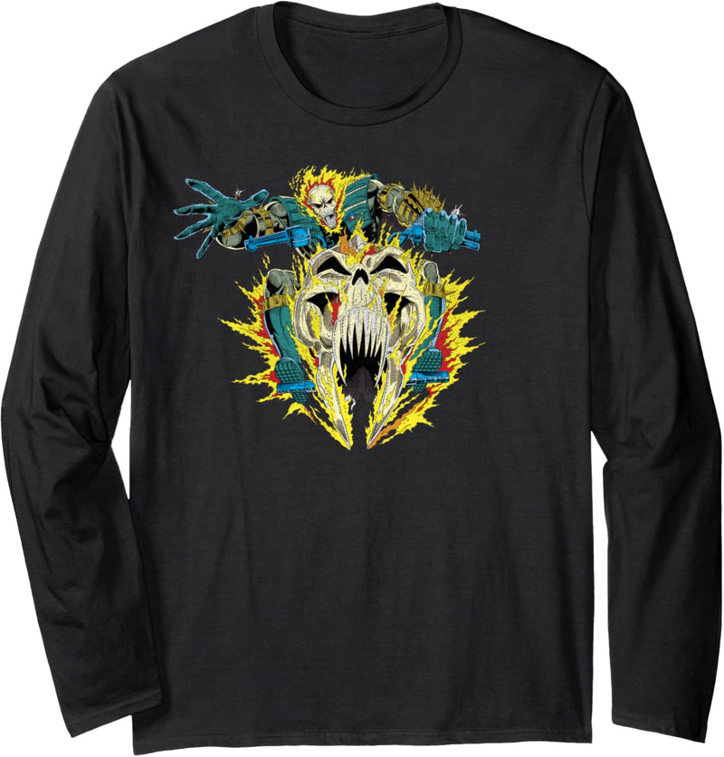 Marvel Ghost Rider Action Shot Langarmshirt