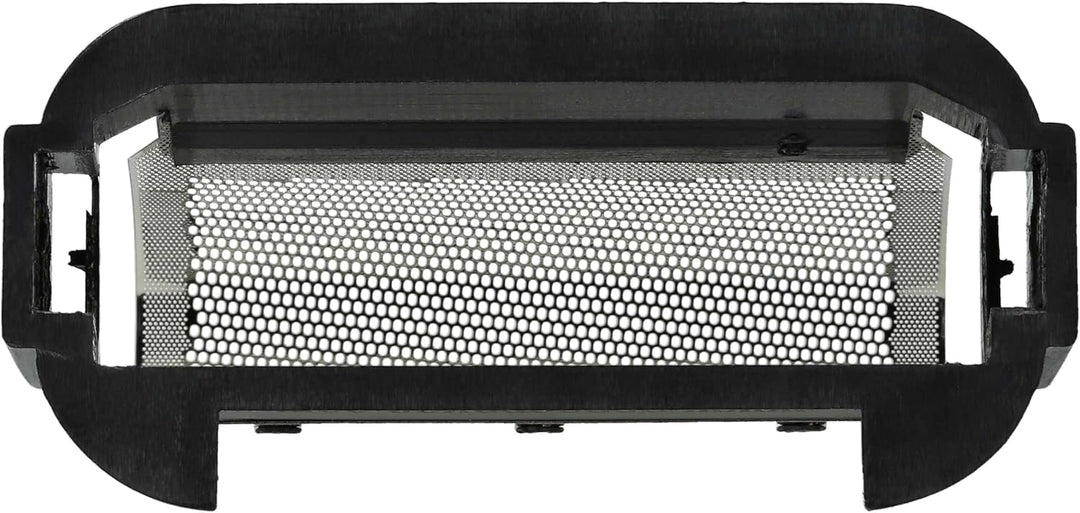 vhbw Scherfolie kompatibel mit Braun Micron 808 Elektrorasierer + Rahmen, schwarz/Silber