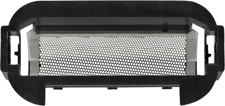 vhbw Scherfolie kompatibel mit Braun Micron 808 Elektrorasierer + Rahmen, schwarz/Silber