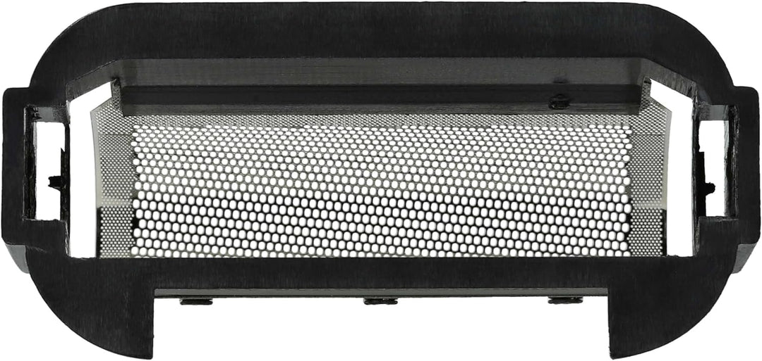 vhbw 2X Scherfolie kompatibel mit Braun Plus, S, SL, 5561, 5563 Elektrorasierer + Rahmen, schwarz/Si