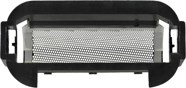 vhbw 2X Scherfolie kompatibel mit Braun Plus, S, SL, 5561, 5563 Elektrorasierer + Rahmen, schwarz/Si