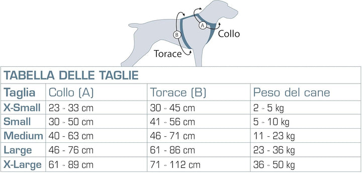 Kurgo Journey Air Hundegeschirr, Mit gepolstertem Brustteil und Rückgriff, Für Hunde von 5-11 kg, Gr