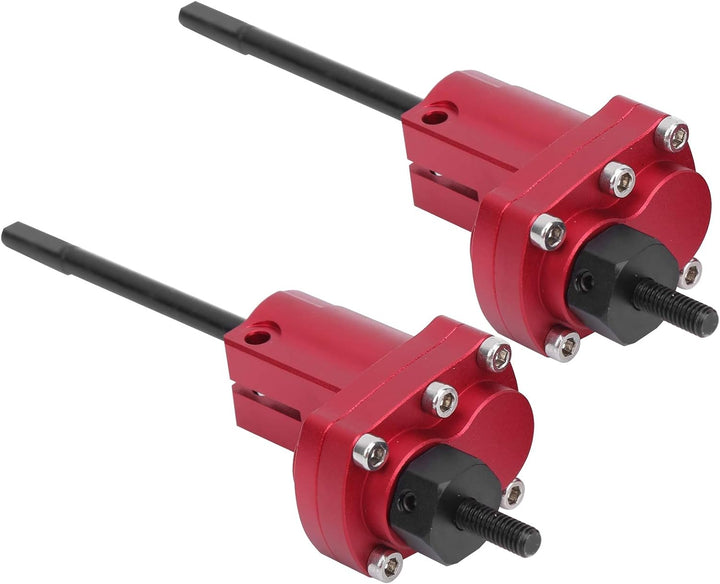 Dilwe Vordere ＆ hintere Portalachse mit Lenkgetriebewelle Geeignet für axiales SCX10 II 90046 90047