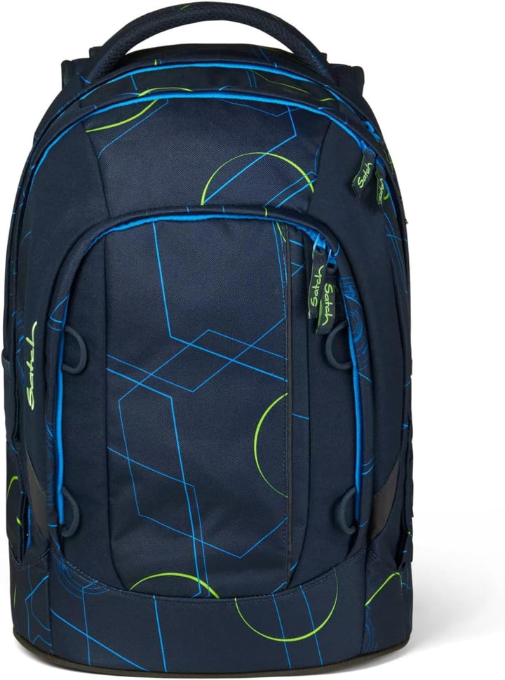 satch pack Schulrucksack Schulrucksack ab 5. Klasse ergonomisch 30L Stauraum standfest Organisations