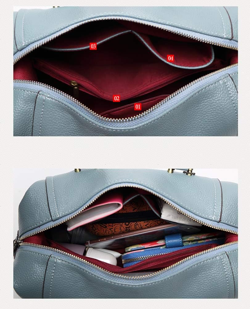 Coolives Damen Tasche Handtasche Henkeltasche aus PU-Leder Boston Umhängetasche Schultertasche Elega