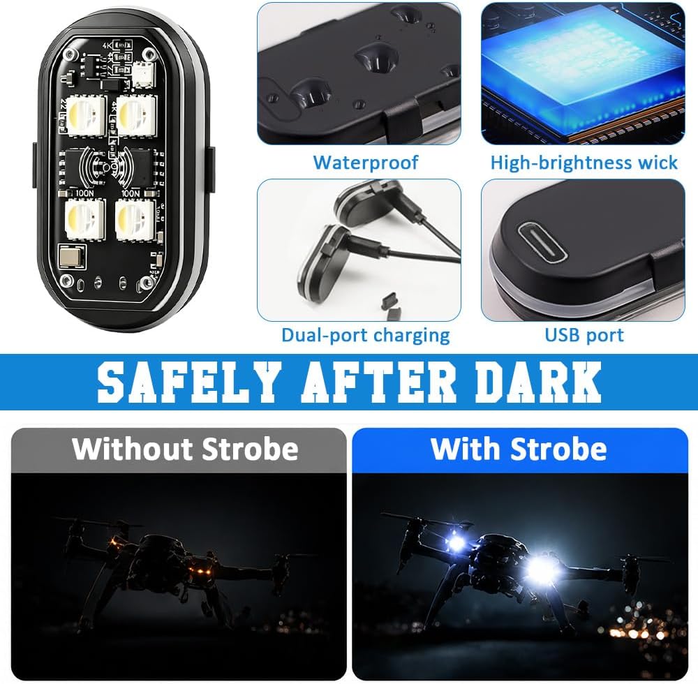 Kabellose Led Lichter, 8 Farbiges Mini led Licht Wasserdicht (B - 8 Stück), B - 8 Stück