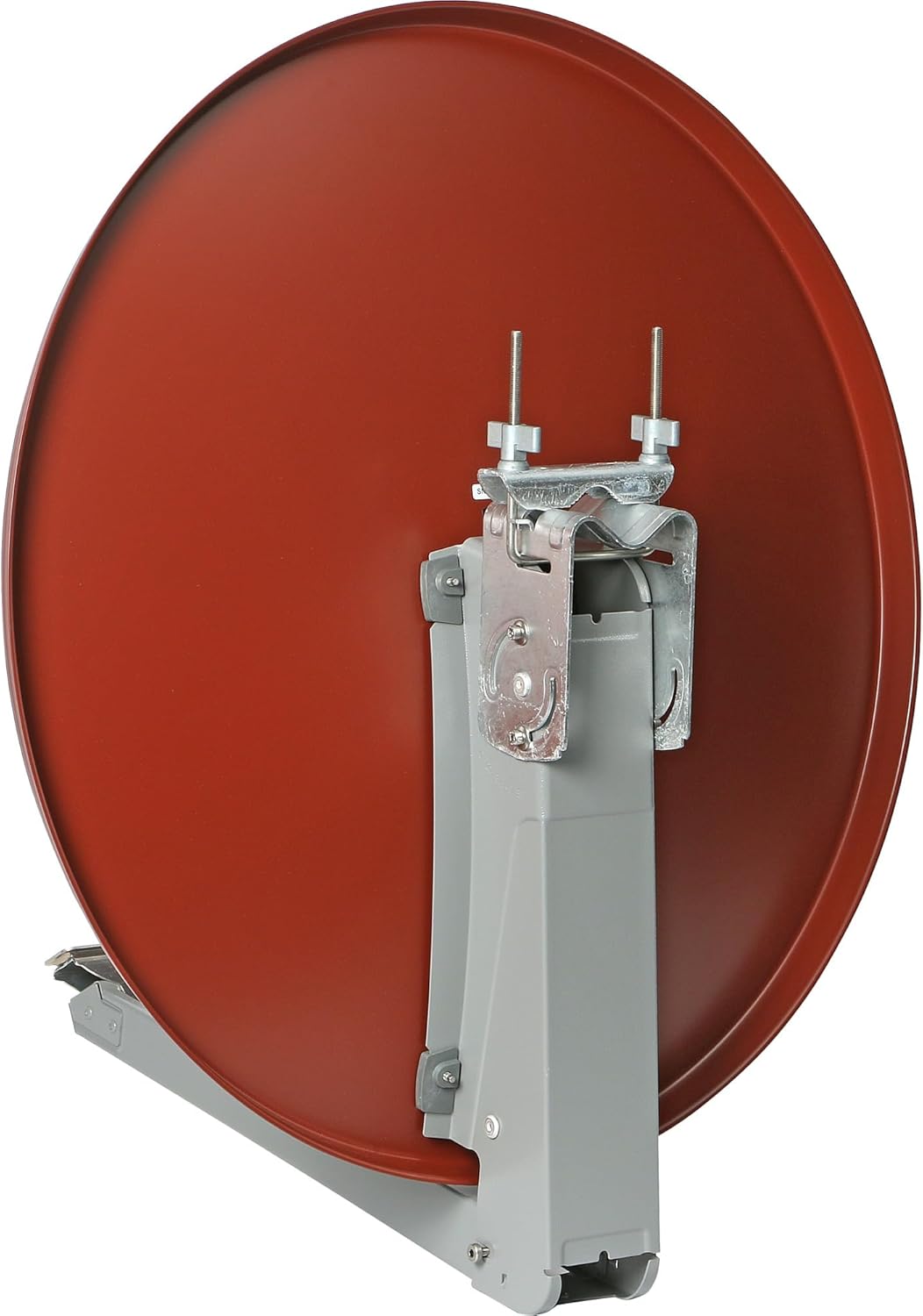 Kathrein CAS 80 Offset-Parabolantenne (Satelliten-Antenne, multifeedfähig) rot