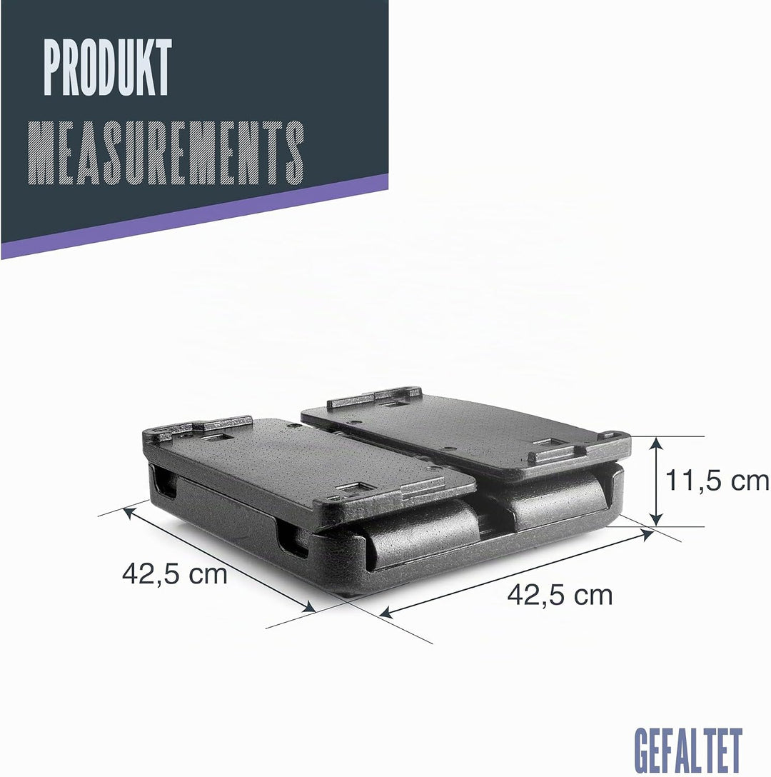 LACOR - Thermobox, hergestellt aus EPP, GN 1/1, hält Lebensmittel kalt oder warm, leicht, robust und