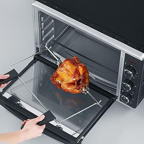 SEVERIN Back- und Toastofen mit Umluftfunktion, Mini Backofen mit Grillrost, Backblech, 1.800 W, sch
